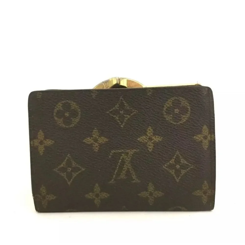 Louis Vuitton Monogram Porte Monnaie Billets Viennois Bifold Wallet MI0958.
